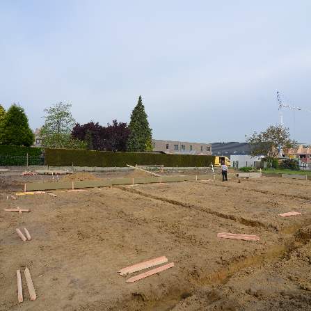 Start bouw van de woningen