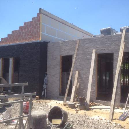 Gevelmetselwerk woningen