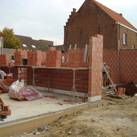 Aanvang ruwbouw appartementen