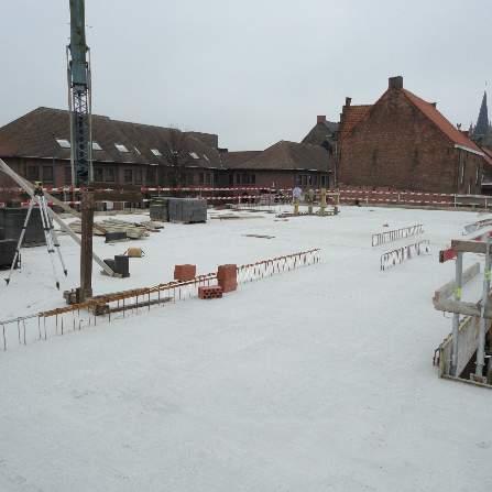 Vloerplaat 1ste verdieping