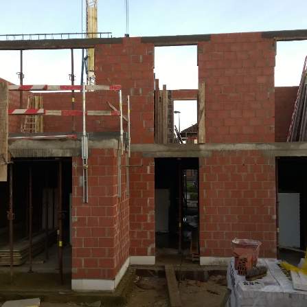 Ruwbouw 1ste verdieping