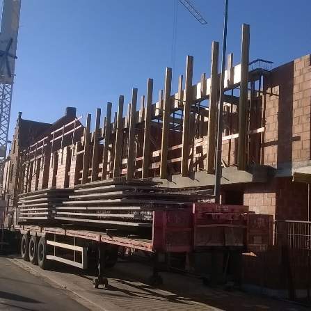 Ruwbouw 1ste verdieping