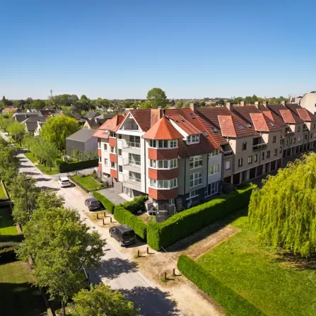 drone shot van het project 