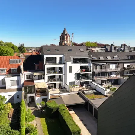 achterkant van het gebouw 